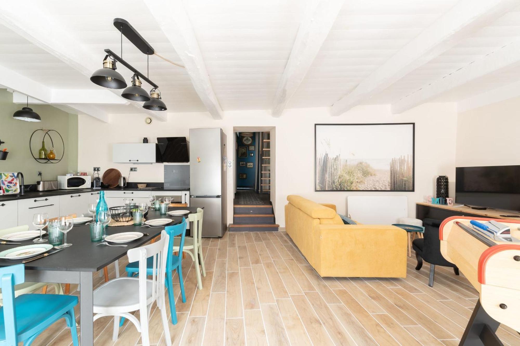 Ker Des Halles - Maison8Prswifi Pornic Ngoại thất bức ảnh